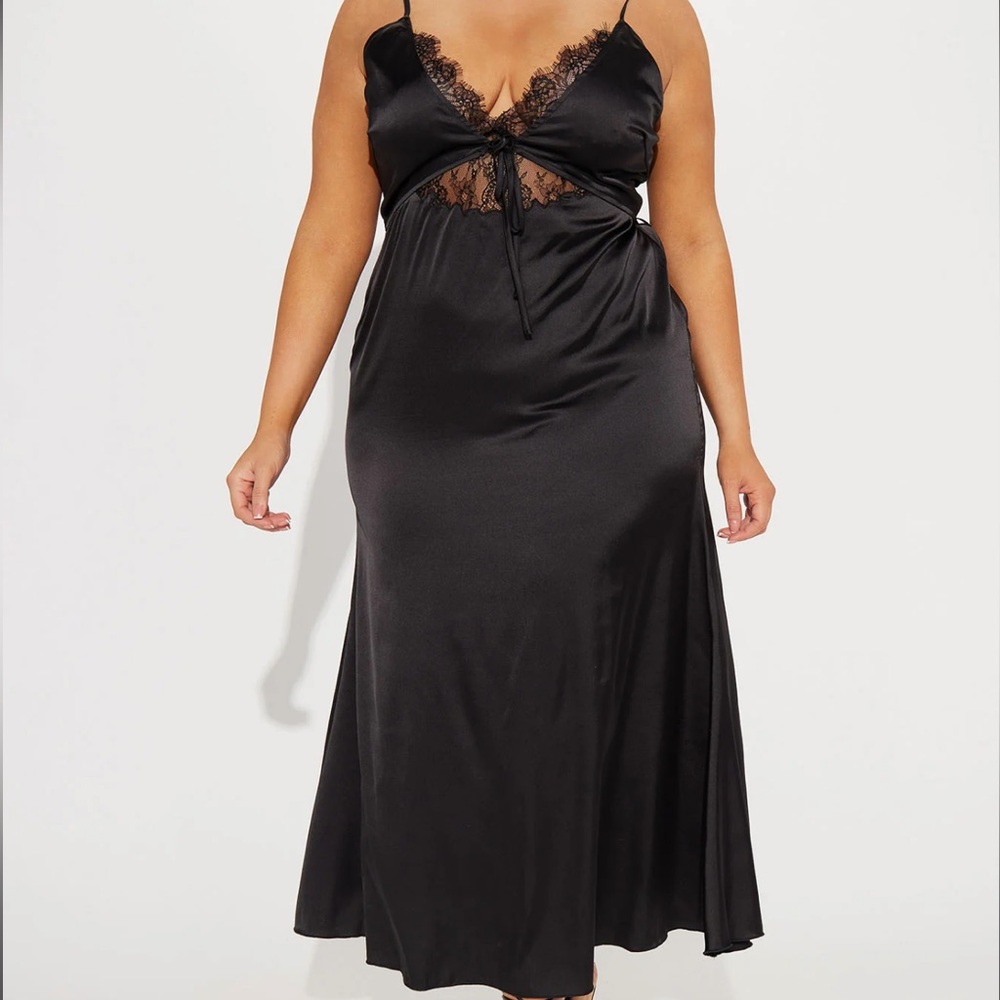 Satin dress